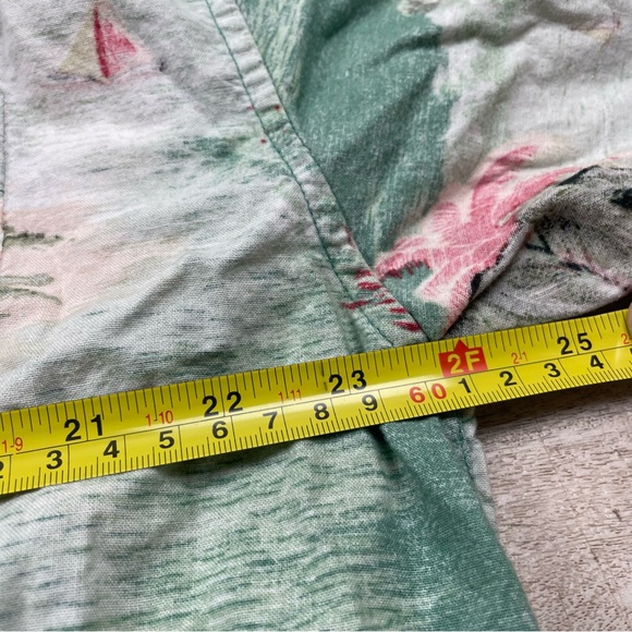 Men's Tropical Shirt Size XL AMERICAN BLUE AUTHENTICS Palm Trees Birds Vacation - Picture 8 of 11